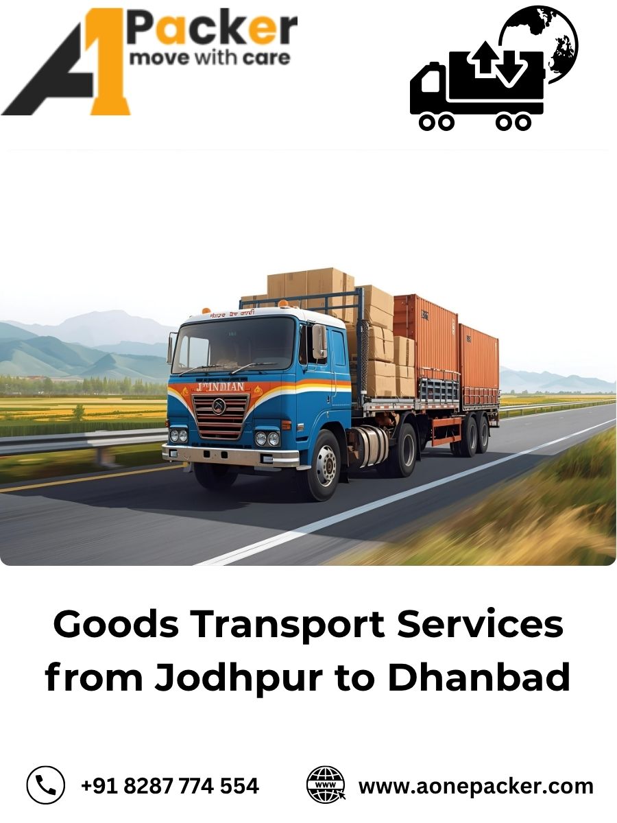 Goods Transport from Jodhpur to Dhanbad