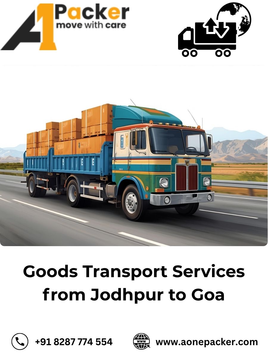 Goods Transport from Jodhpur to Goa