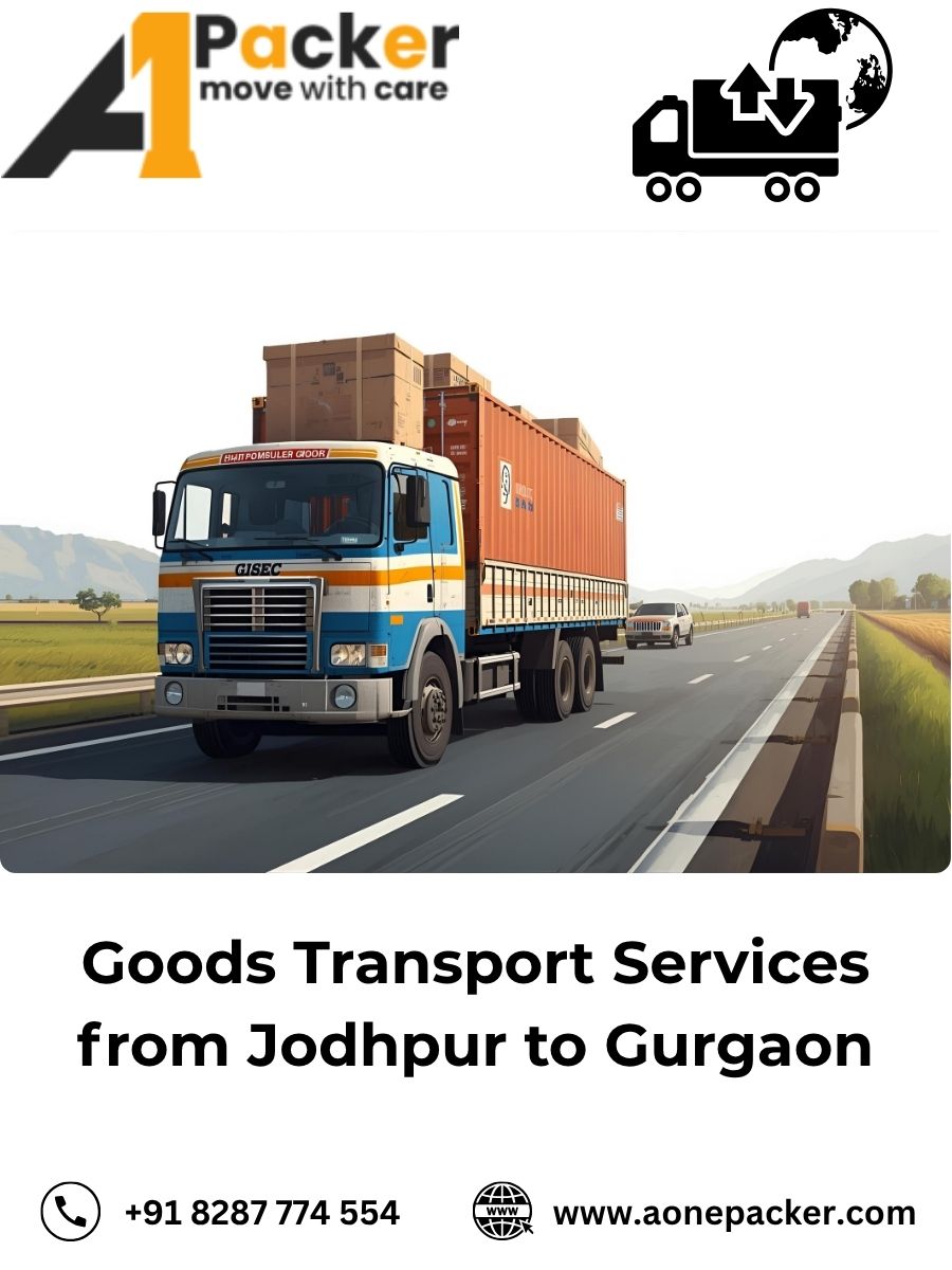 Goods Transport from Jodhpur to Gurgaon