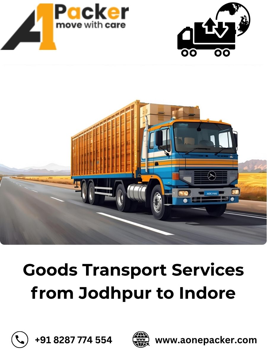 Goods Transport from Jodhpur to Indore