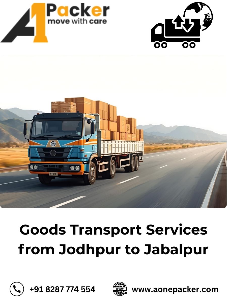 Goods Transport from Jodhpur to Jabalpur