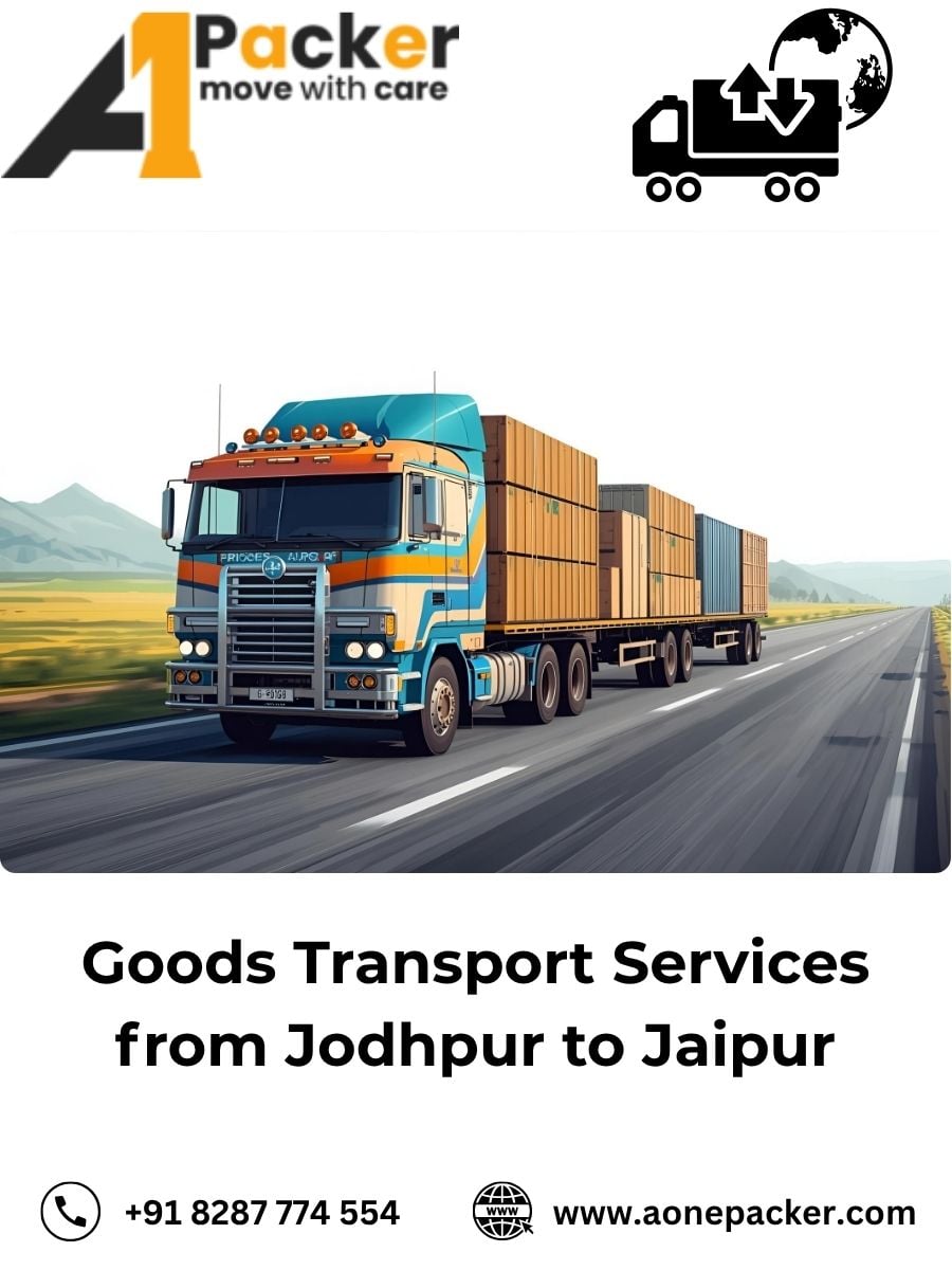 Goods Transport from Jodhpur to Jaipur