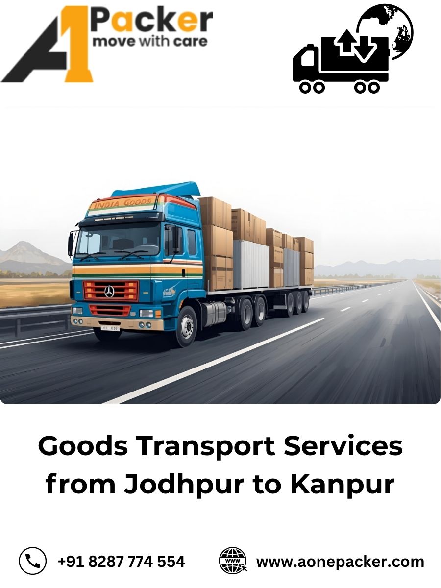 Goods Transport from Jodhpur to Kanpur