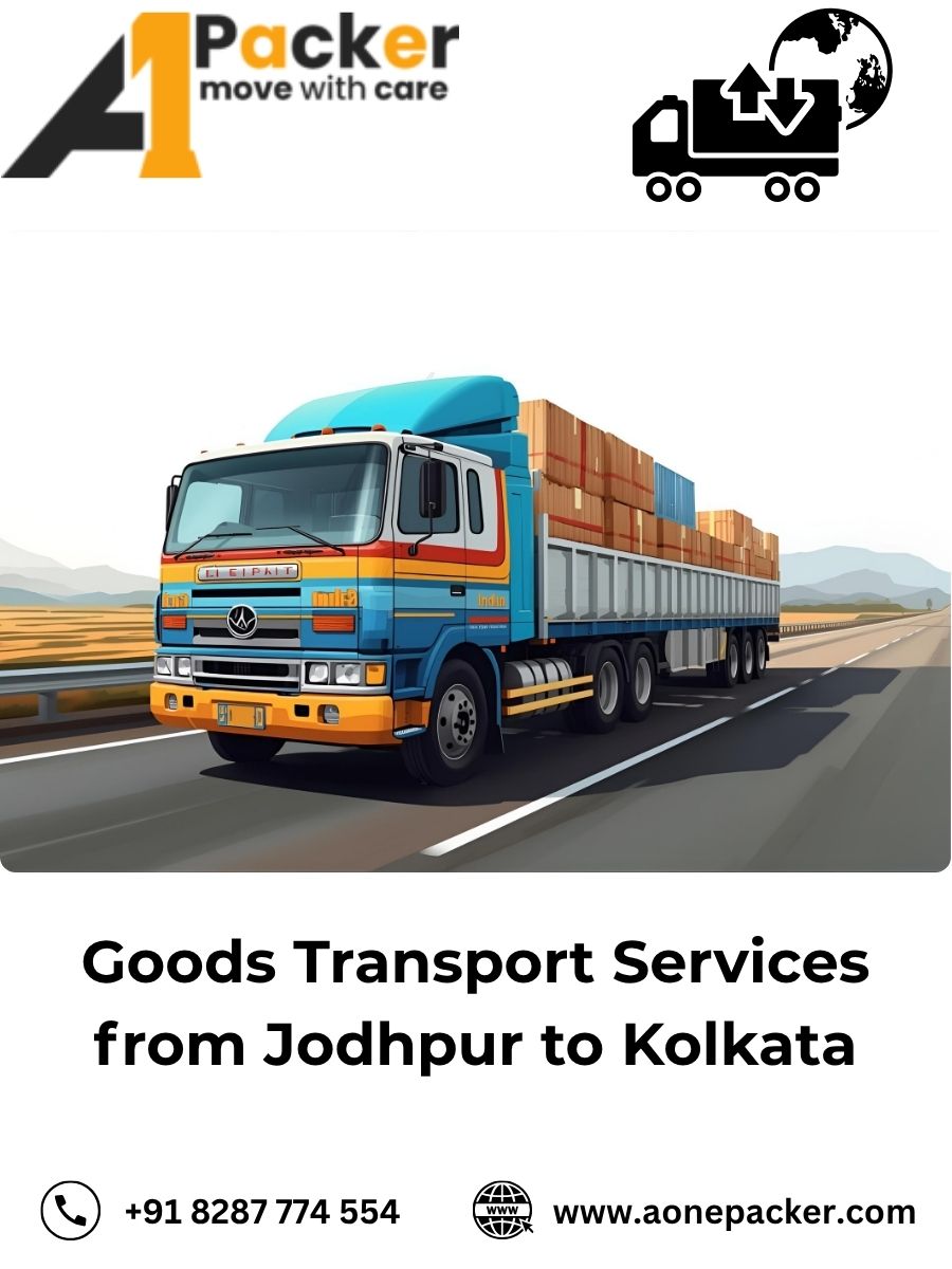 Goods Transport from Jodhpur to Kolkata