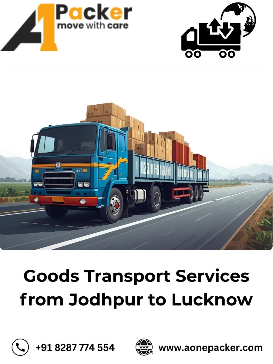 Goods Transport from Jodhpur to Lucknow