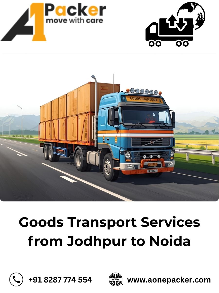 Goods Transport from Jodhpur to Noida