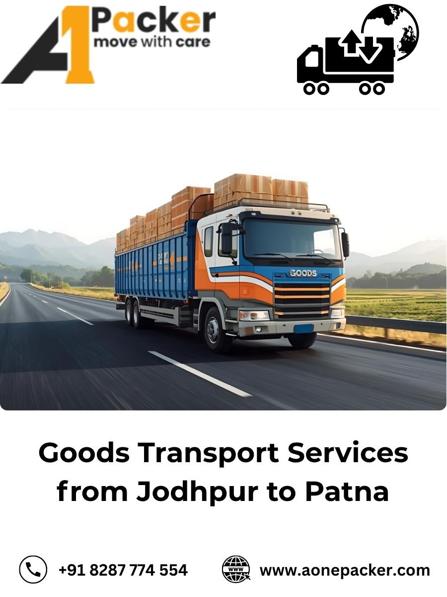 Goods Transport from Jodhpur to Patna