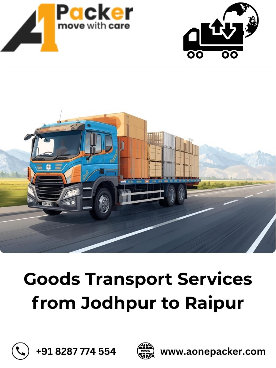 Goods Transport from Jodhpur to Raipur