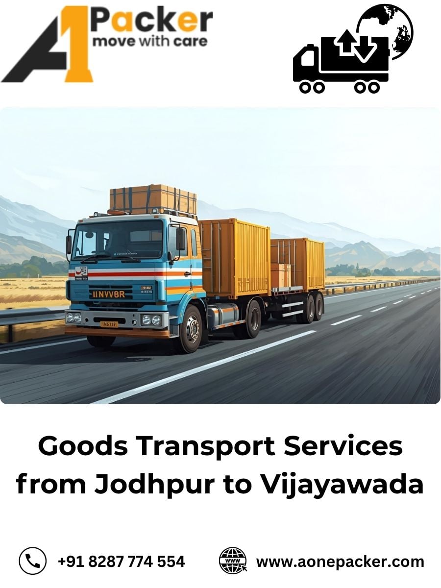 Goods Transport from Jodhpur to Vijayawada