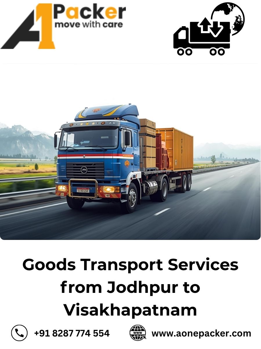 Goods Transport from Jodhpur to Visakhapatnam