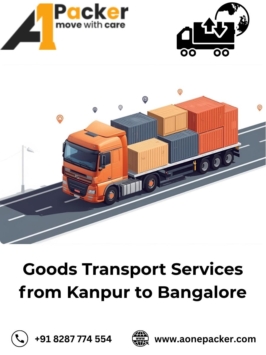 Goods Transport from Kanpur to Bangalore