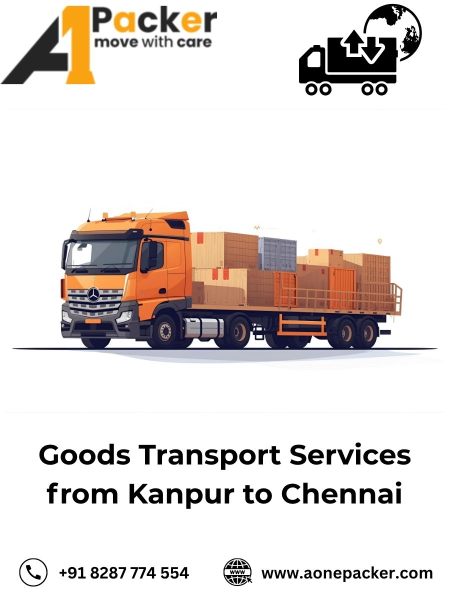 Goods Transport from Kanpur to Chennai