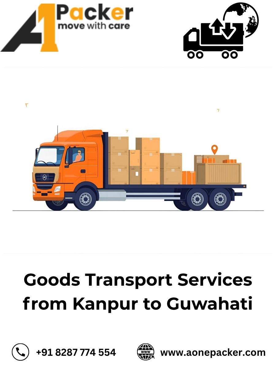 Goods Transport from Kanpur to Guwahati