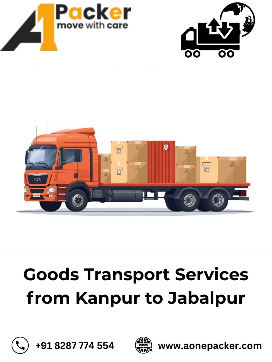 transport cost from Kanpur to Jabalpur
