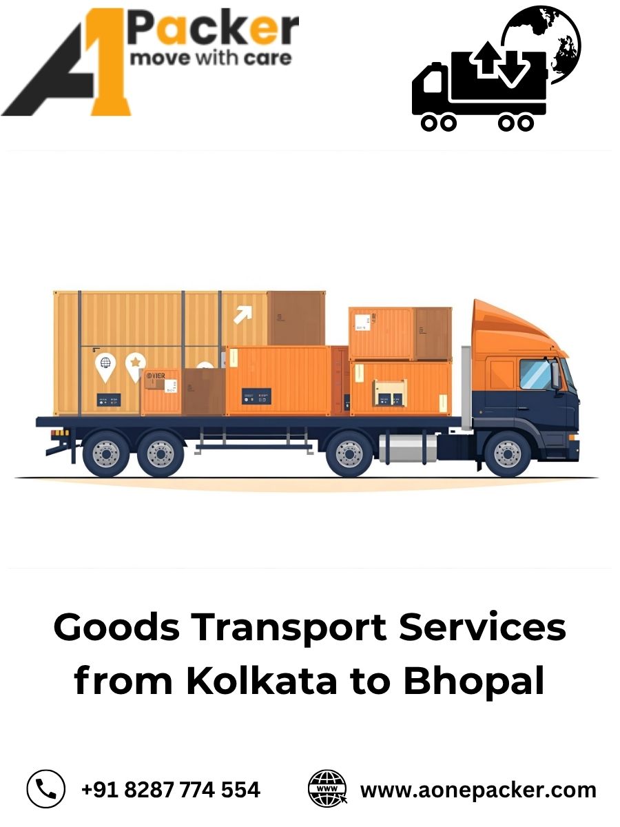 Goods Transport from Kolkata to Bhopal