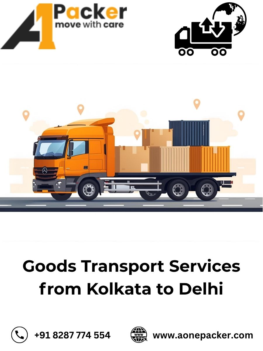 Goods Transport from Kolkata to Delhi