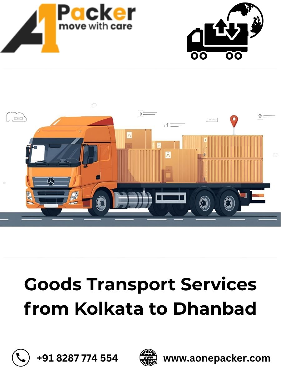 Goods Transport from Kolkata to Dhanbad