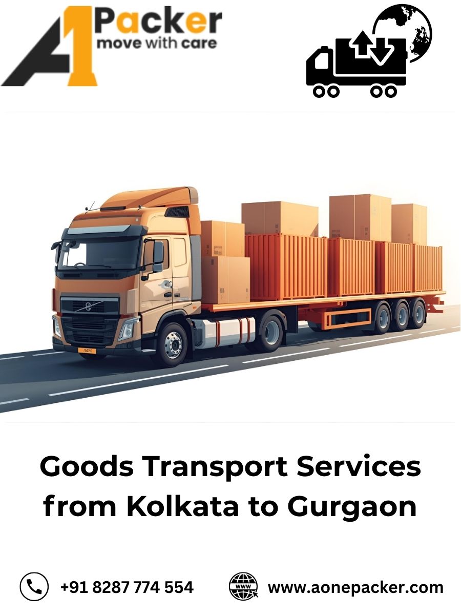 Goods Transport from Kolkata to Gurgaon