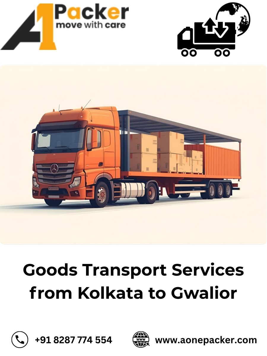 Goods Transport from Kolkata to Gwalior