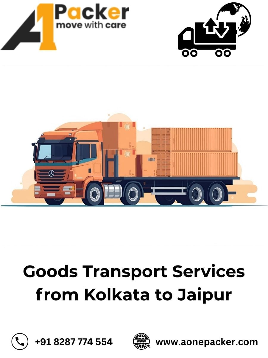Goods Transport from Kolkata to Jaipur