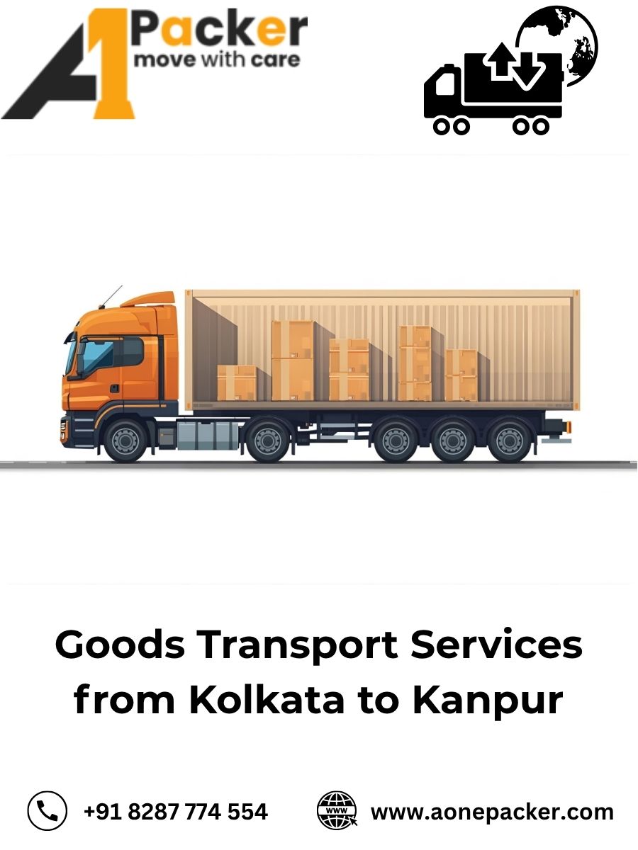 Goods Transport from Kolkata to Kanpur