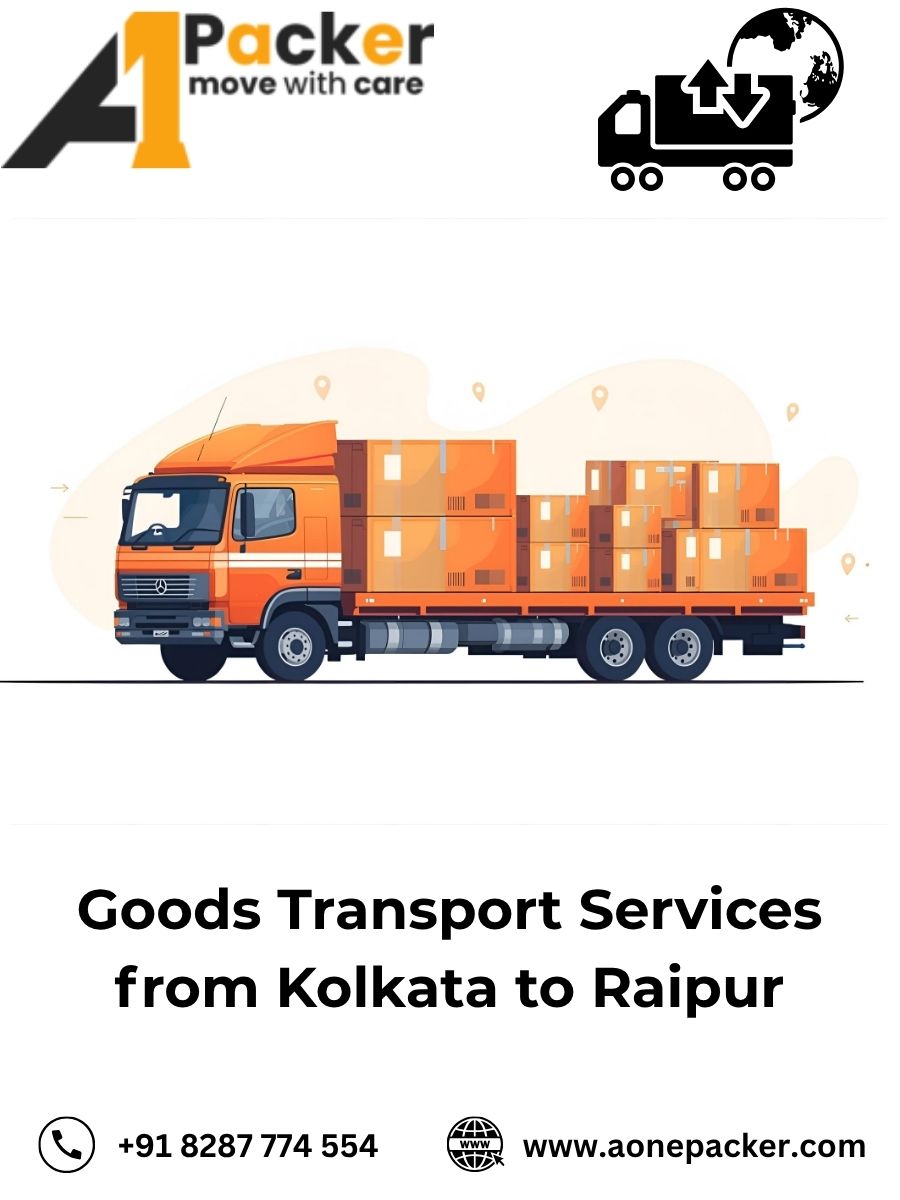 Goods Transport from Kolkata to Raipur