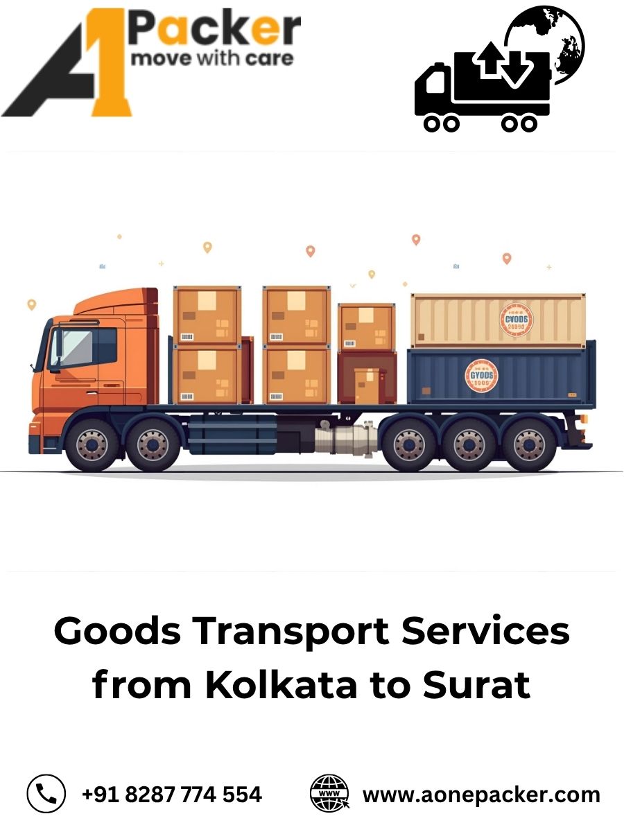 Goods Transport from Kolkata to Surat