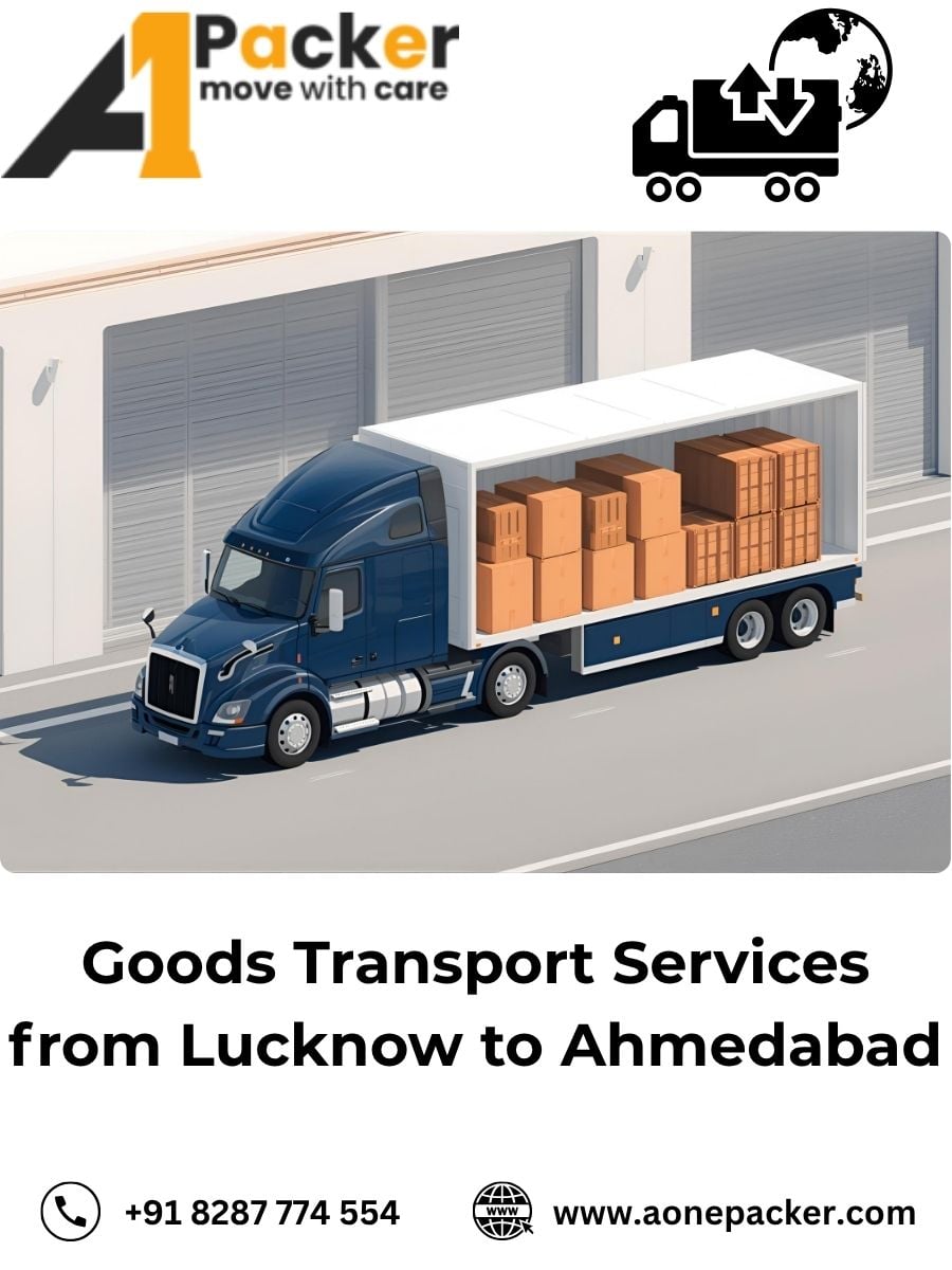 Goods Transport from Lucknow to Ahmedabad