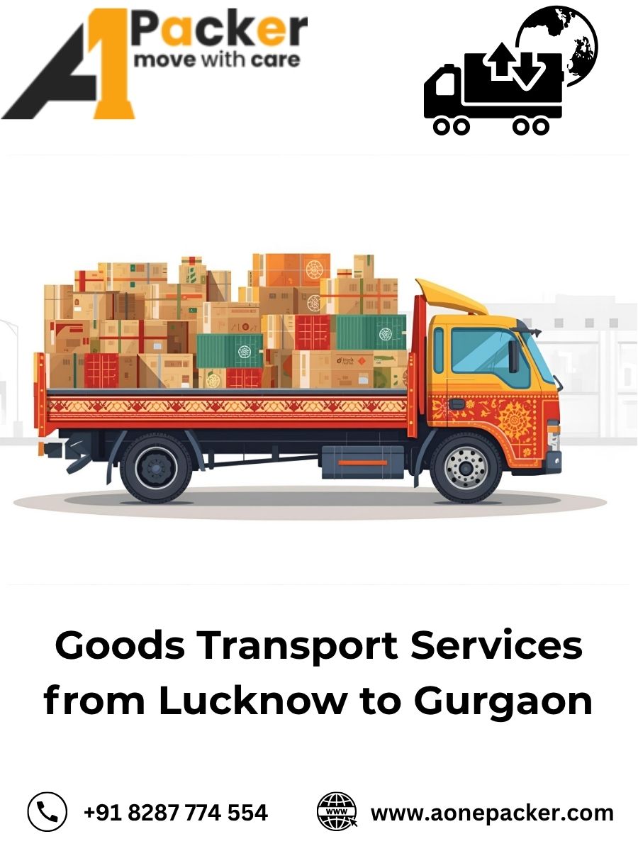 Goods Transport from Lucknow to Gurgaon