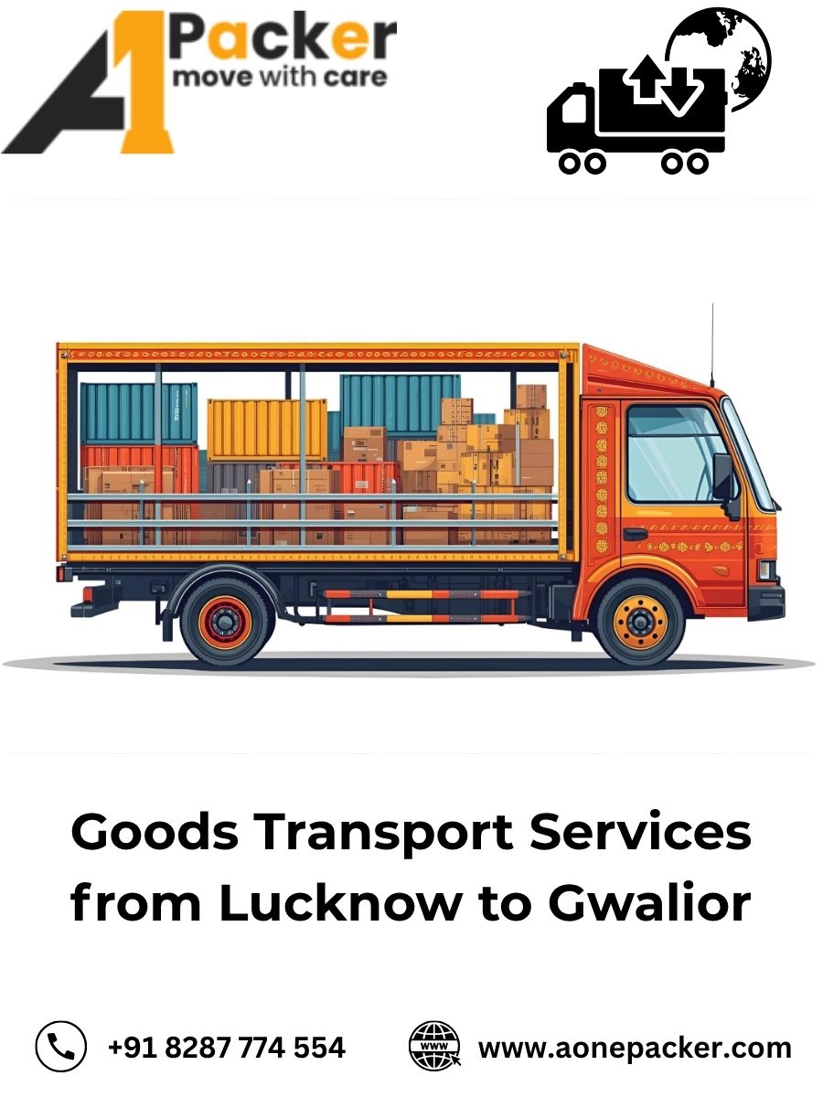 Goods Transport from Lucknow to Gwalior
