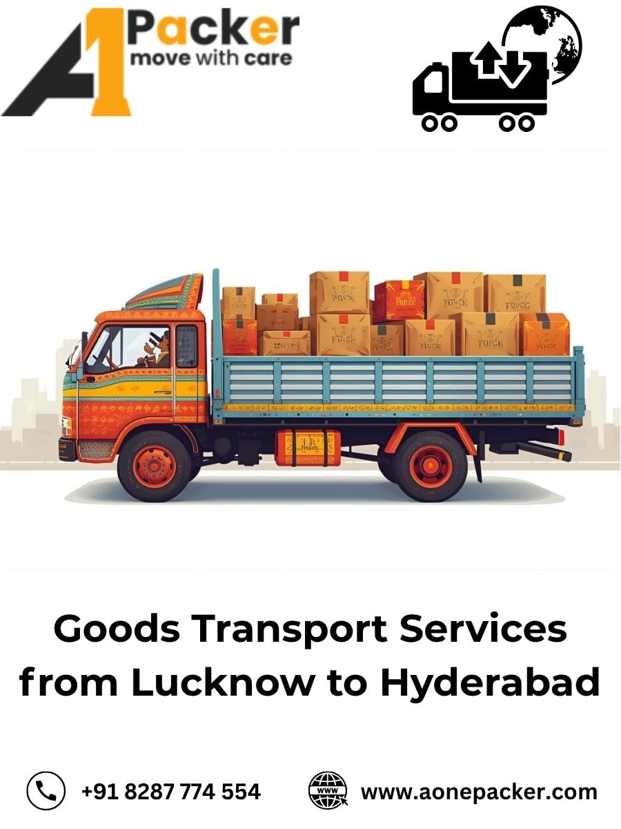 Goods Transport from Lucknow to Hyderabad