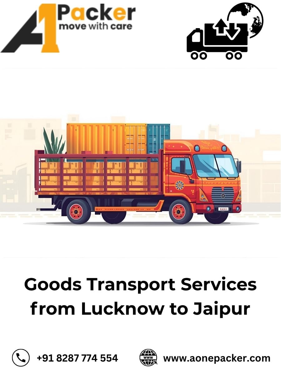 Goods Transport from Lucknow to Jaipur