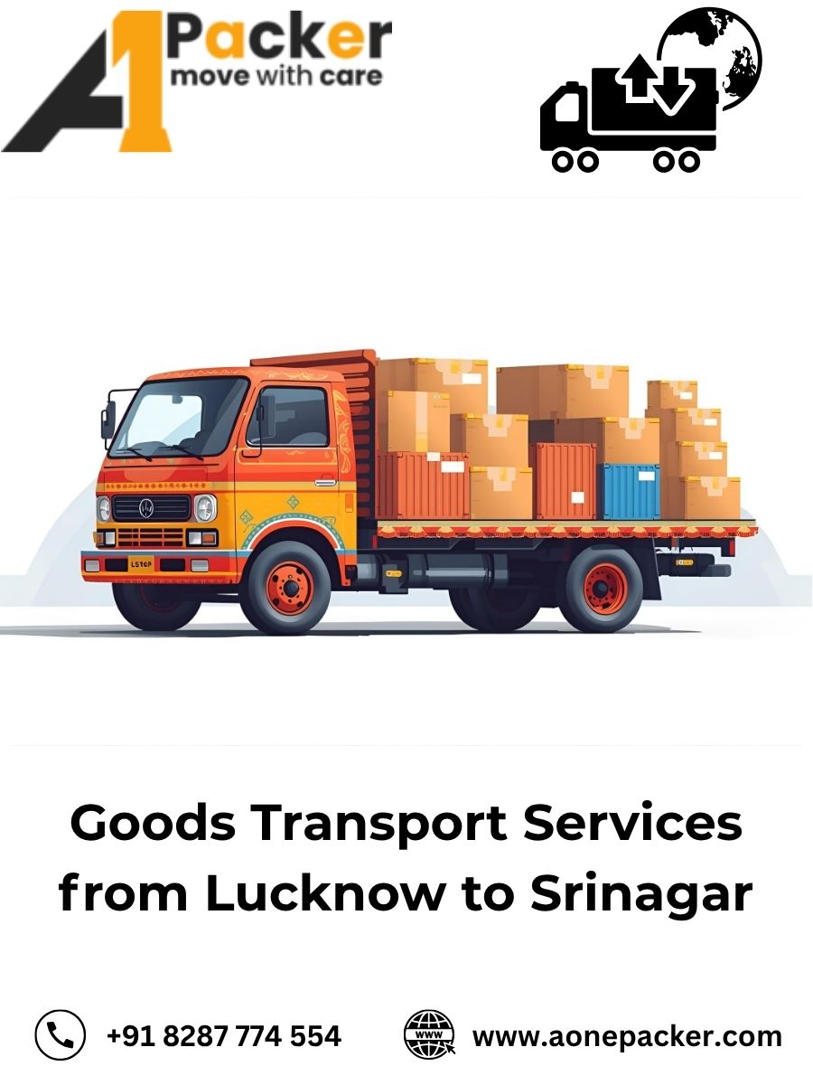 Goods Transport from Lucknow to Srinagar
