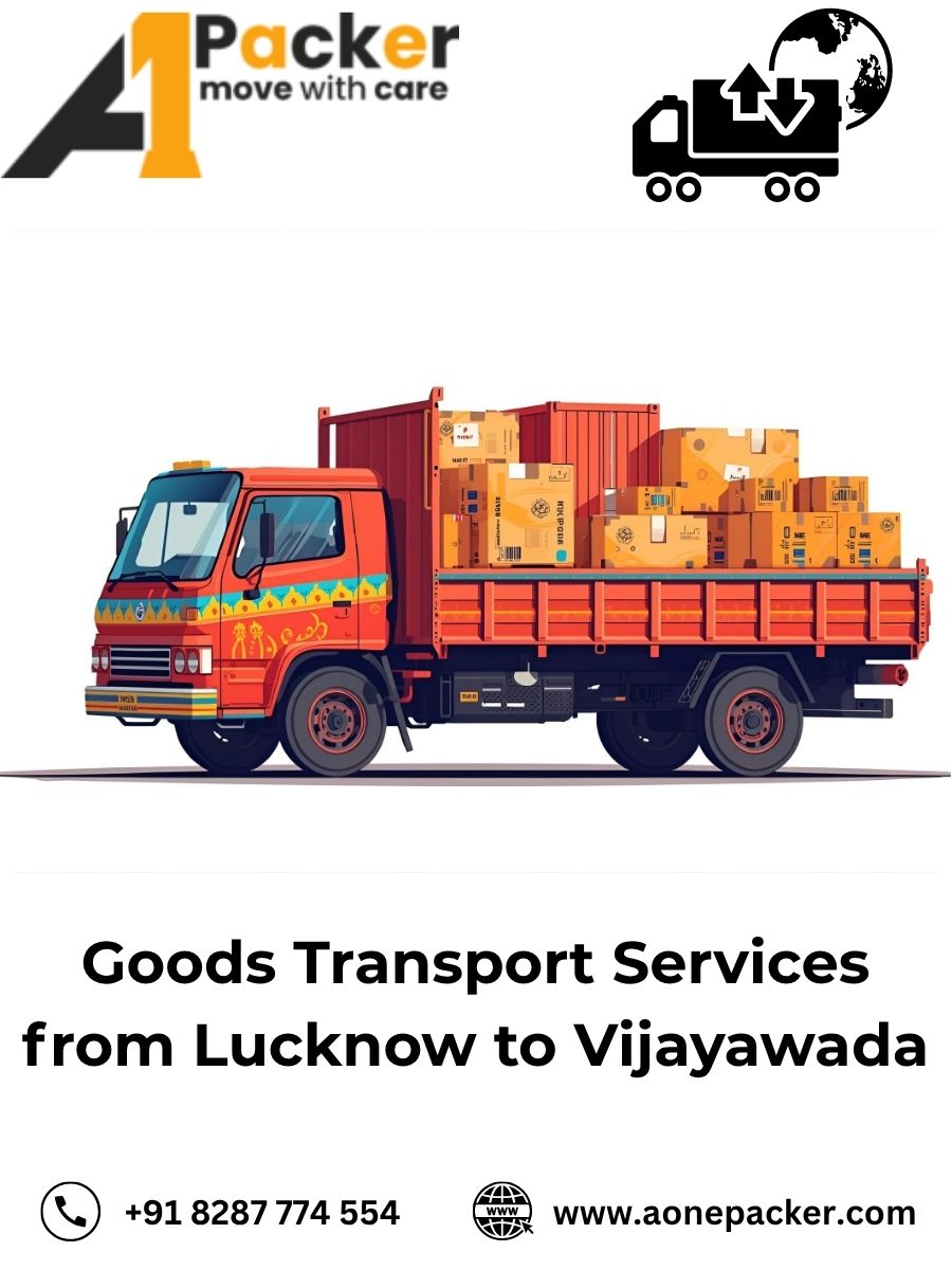 Goods Transport from Lucknow to Vijayawada
