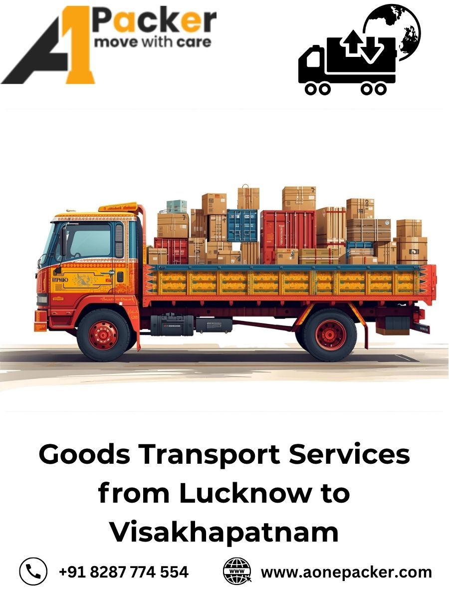 Goods Transport from Lucknow to Visakhapatnam