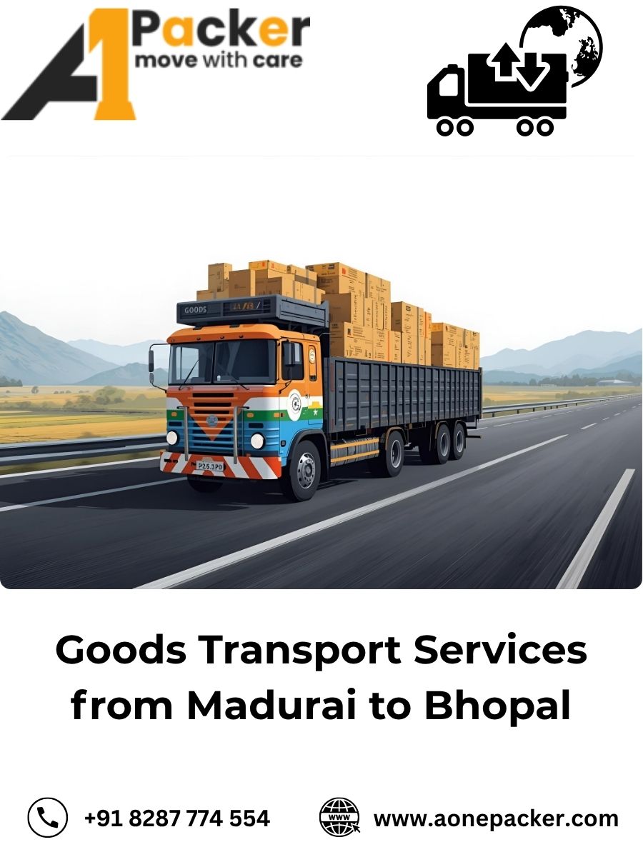 Goods Transport from Madurai to Bhopal