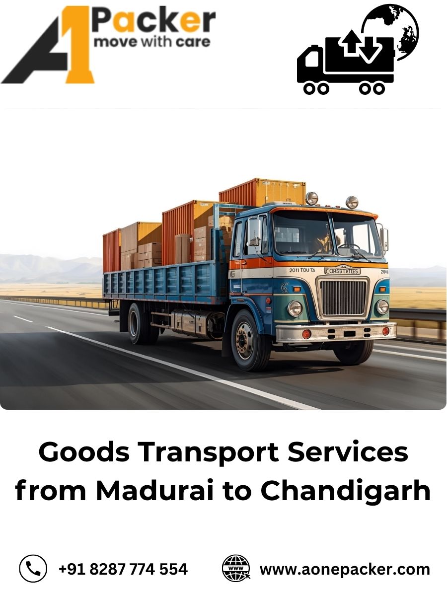 Goods Transport from Madurai to Chandigarh