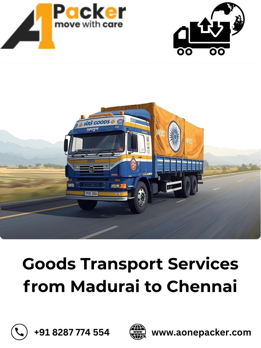 Goods Transport from Madurai to Chennai