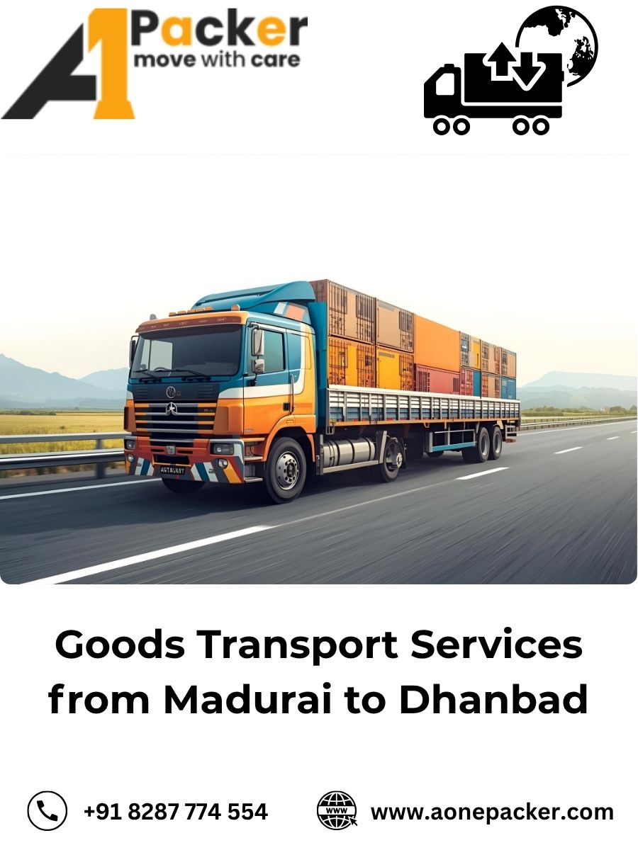 Goods Transport from Madurai to Dhanbad