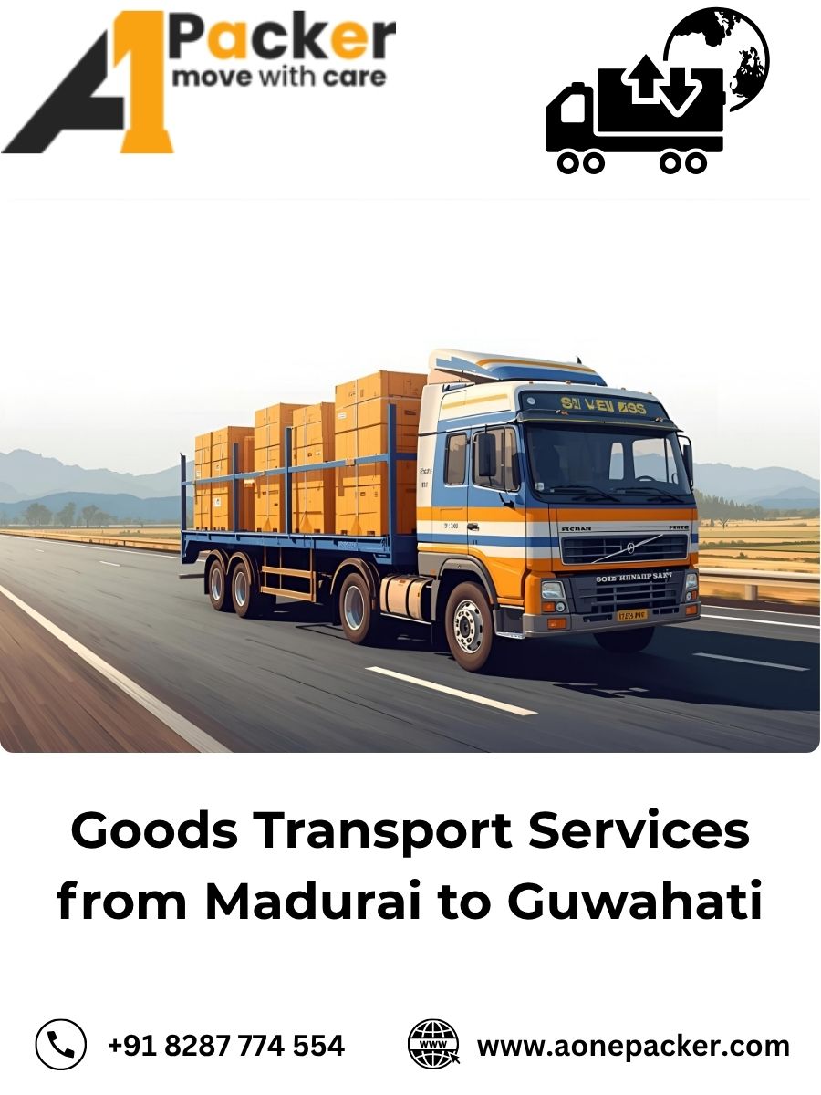 Goods Transport from Madurai to Guwahati
