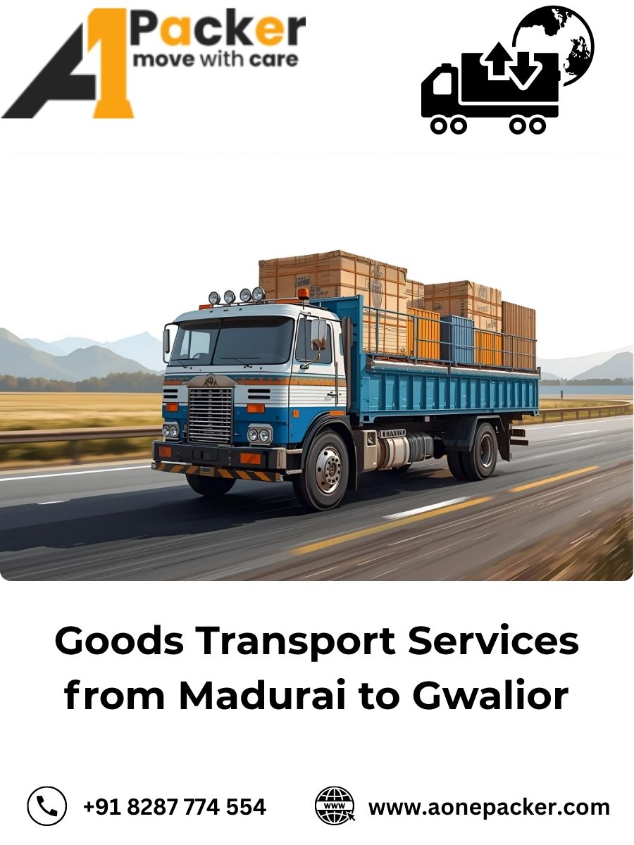 Goods Transport from Madurai to Gwalior