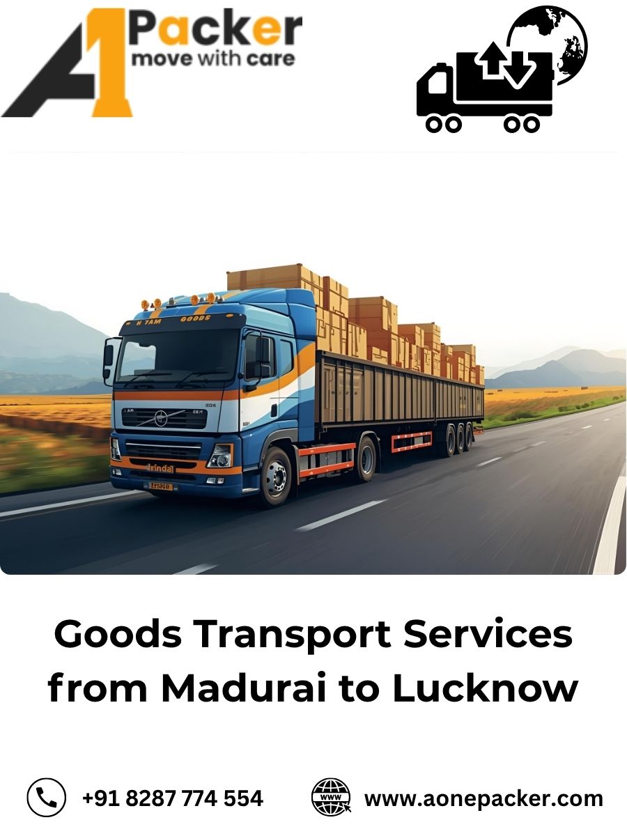 Goods Transport from Madurai to Lucknow