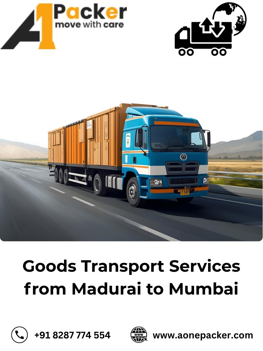 Goods Transport from Madurai to Mumbai