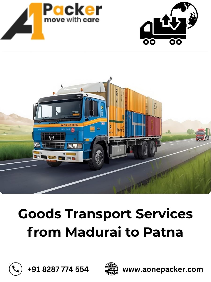 Goods Transport from Madurai to Patna