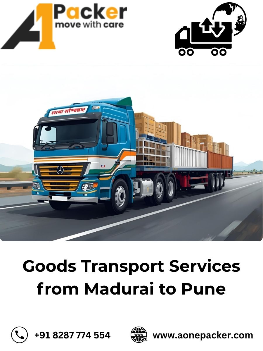 Goods Transport from Madurai to Pune