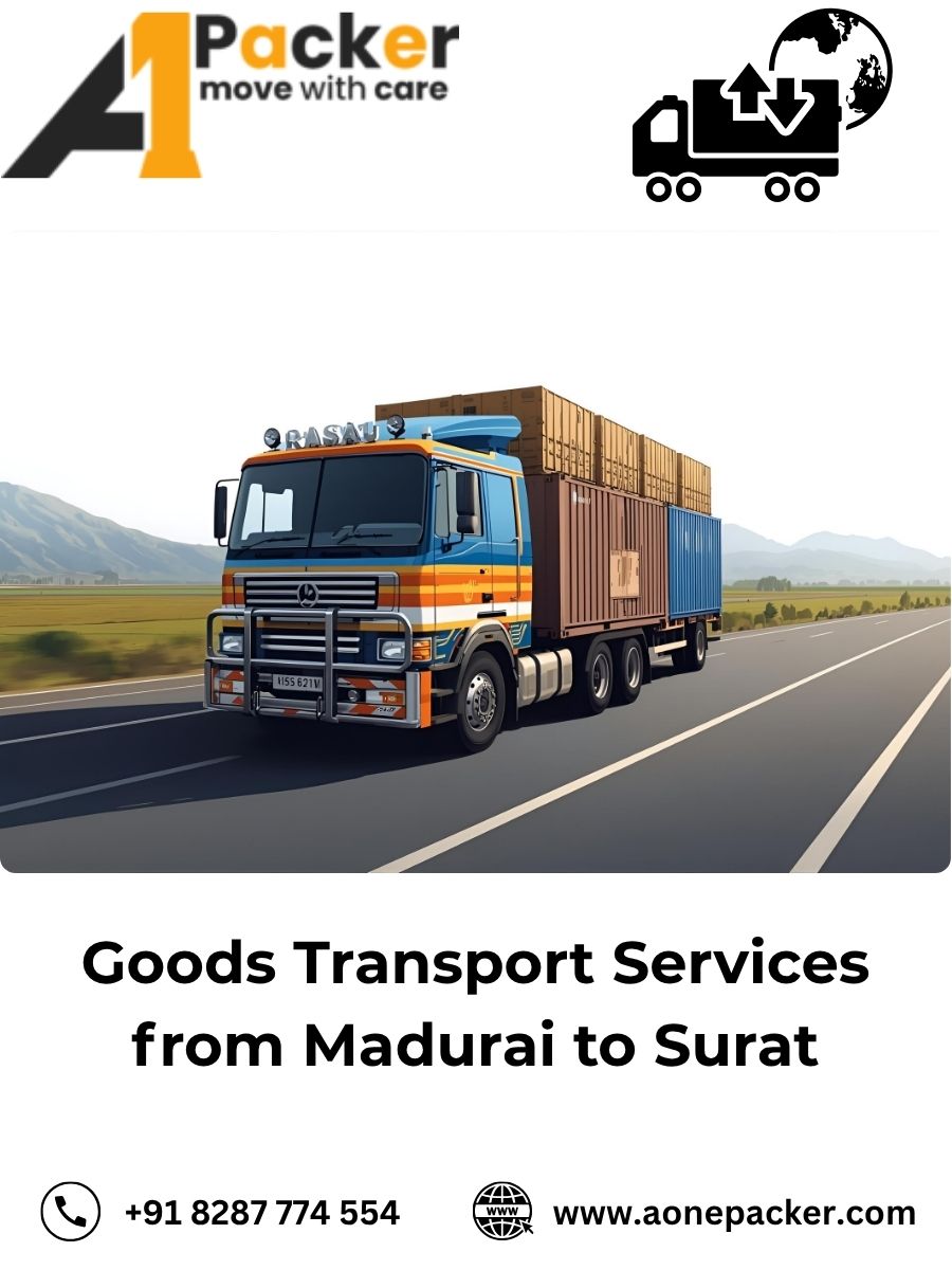 Goods Transport from Madurai to Surat