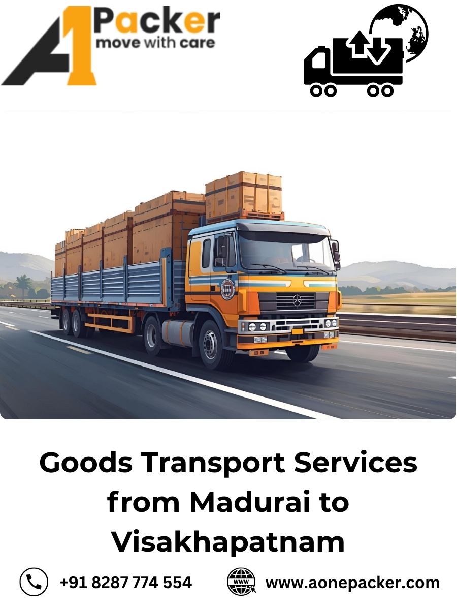 Goods Transport from Madurai to Visakhapatnam