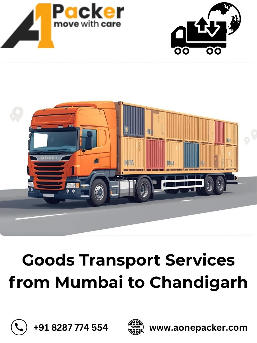 Goods Transport from Mumbai to Chandigarh