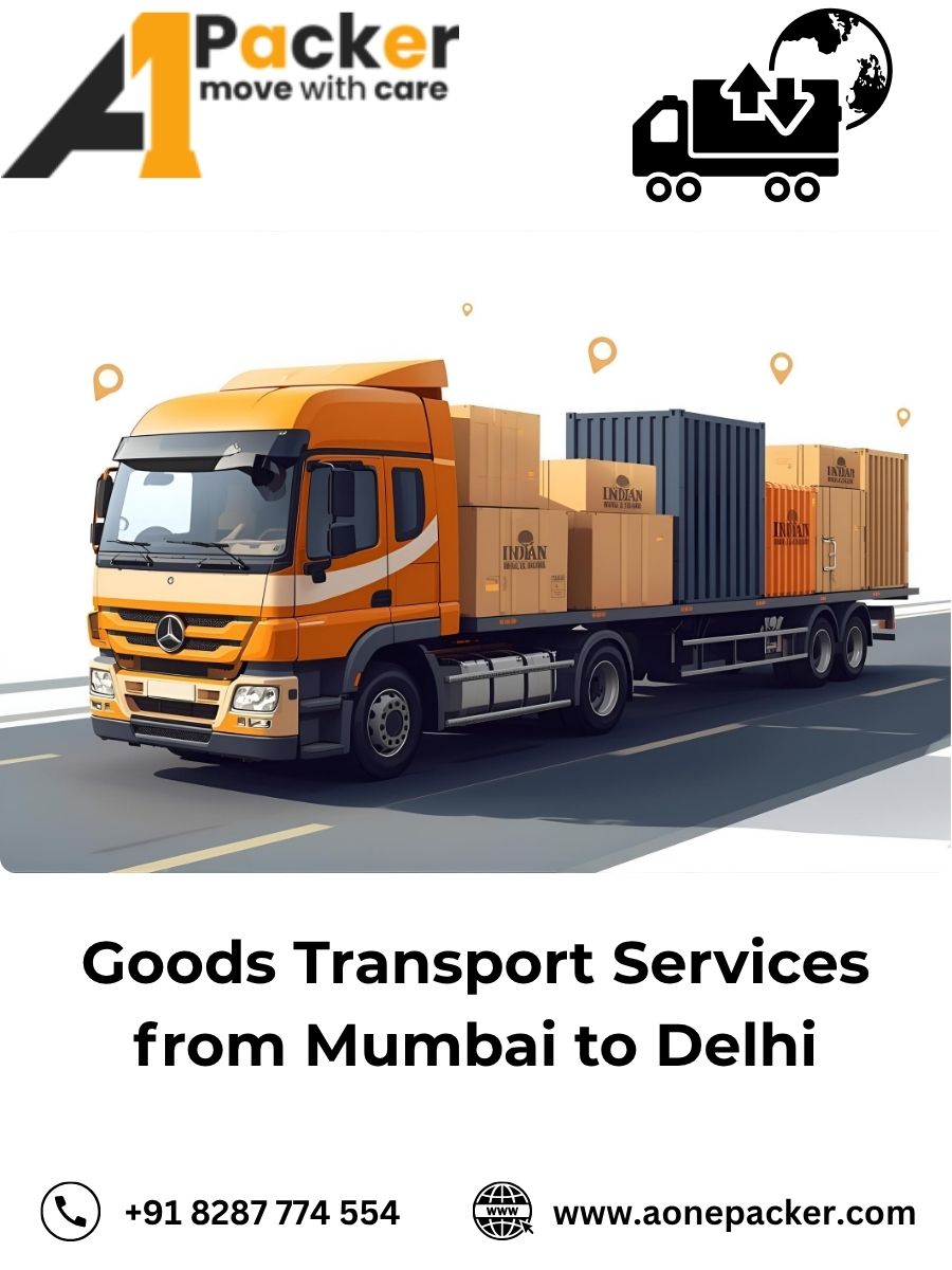 Goods Transport from Mumbai to Delhi