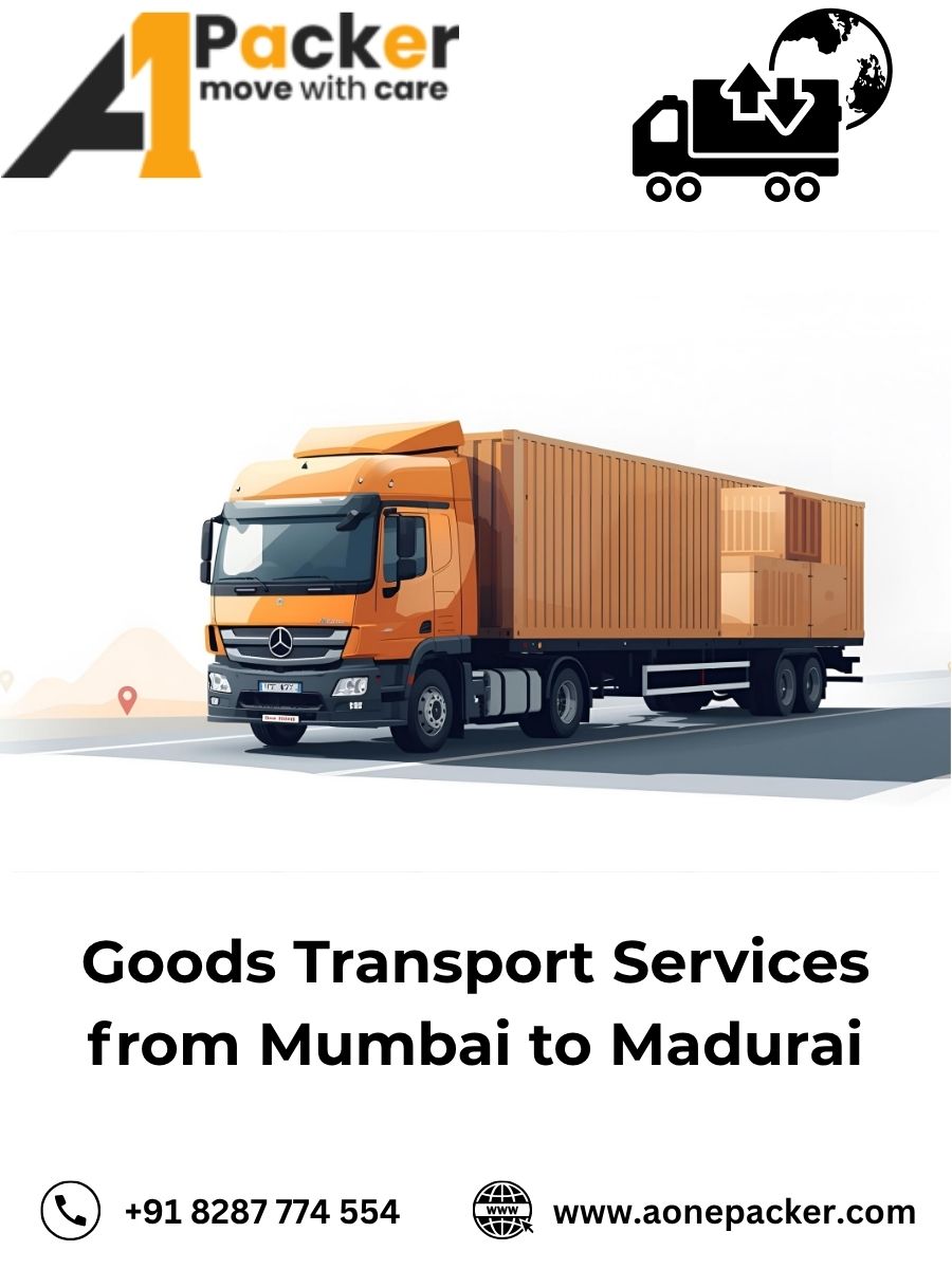 transport cost from Mumbai to Madurai